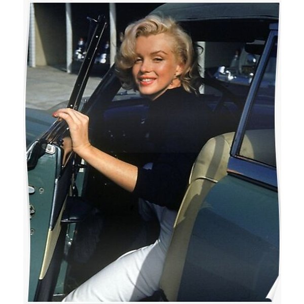 Marilyn Monroe Art Premium Matte Vertical Poster-image