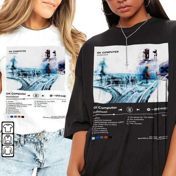 Ok Computer Album Tracklist Shirt-image