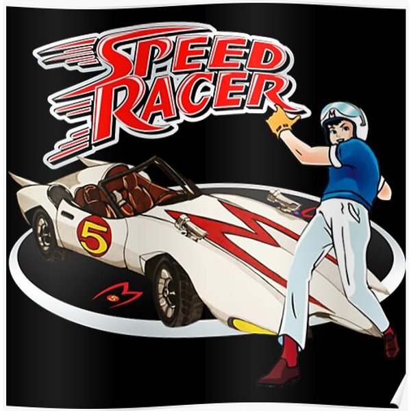 Go Speed Racer Go Go!!! Premium Matte Vertical Poster-image