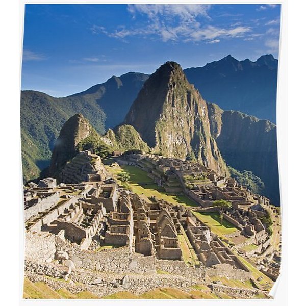 Machu Picchu Premium Matte Vertical Poster-image