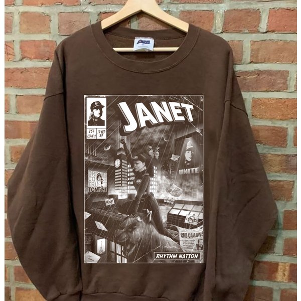 Janet Jackson Album ,Janet Jackson Sweatshirt-image