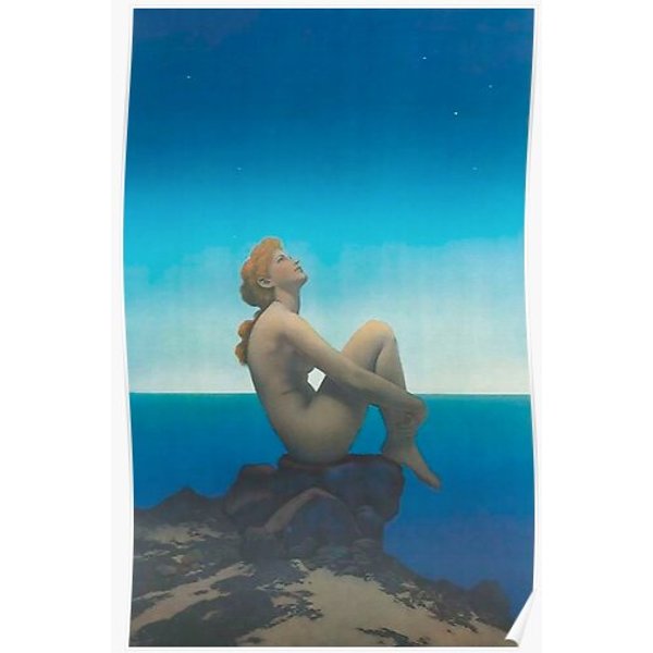 Star By Maxfield Parrish Premium Matte Vertical Poster-image