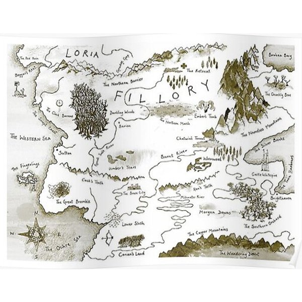 The Magicians - Map Of Fillory Premium Matte Vertical Poster-image