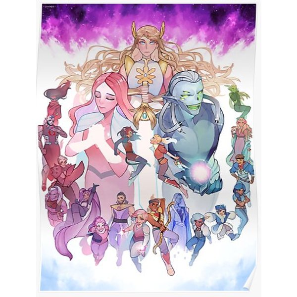 She-Ra And The Princesses Of Power Premium Matte Vertical Poster-image