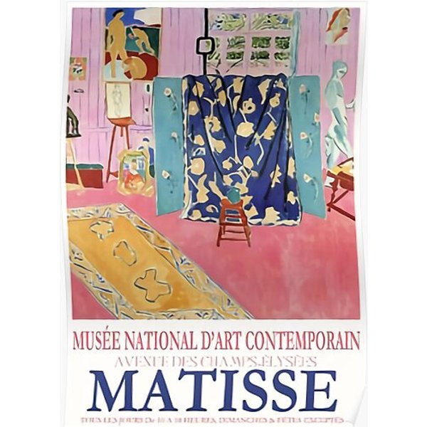Matisse Exhibition Poster Premium Matte Vertical Poster-image