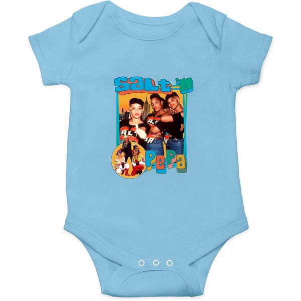 Salt N Pepa Girls Onesies, Salt N Pepa Graphic Onesies, Hip Hop Band Onesies-image