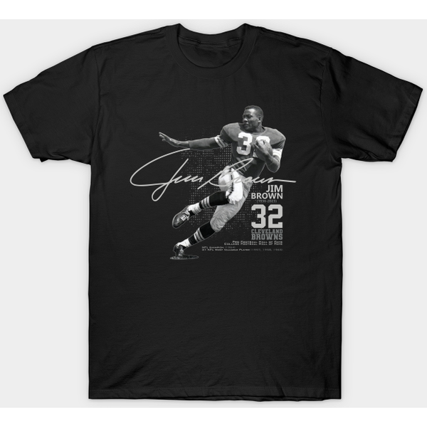 Jim Brown Cle - Jim Brown - T-Shirt-image