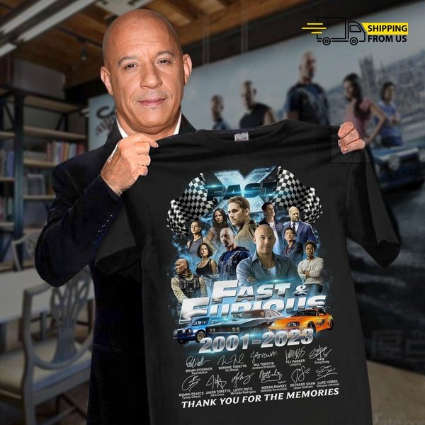 Fast And Furious Anniversary Shirt, Fast And Furious Shirt-image