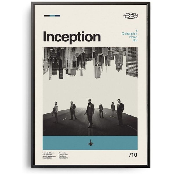 Inception Poster, Christopher Nolan Movie-image