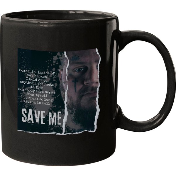 Jelly Roll, Save Me, Concert Mugs, Jell Roll Mugs