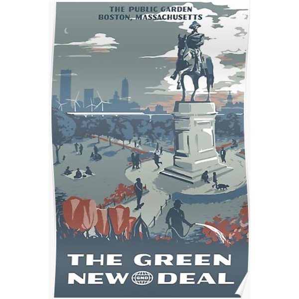 The Public Garden Boston Premium Matte Vertical Poster-image
