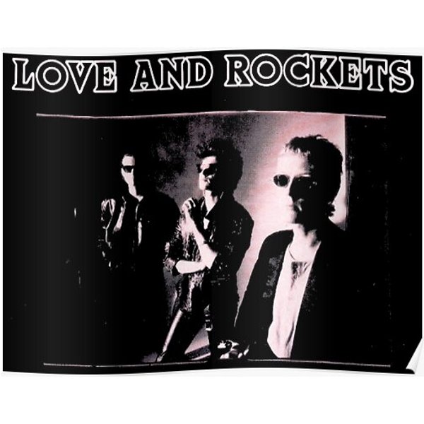Love Rockets Premium Matte Vertical Poster-image
