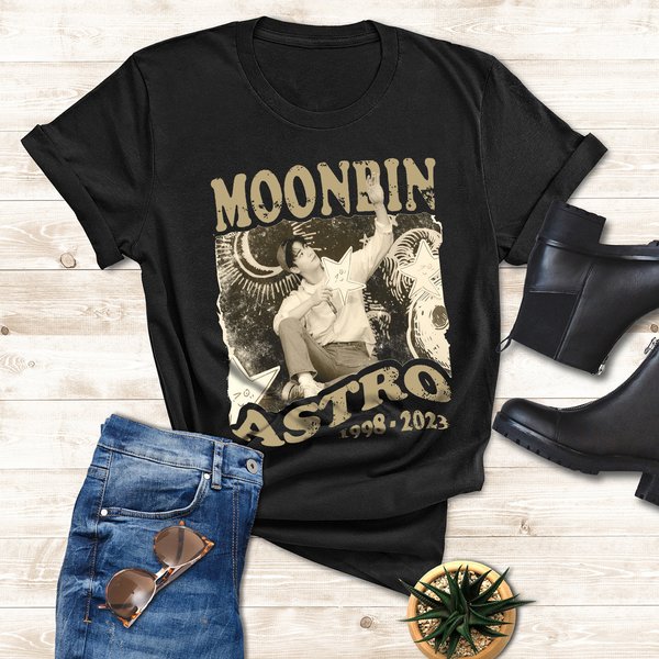 Astro Moonbin Shirt, Thank You 1998-2023 T-Shirt,-image