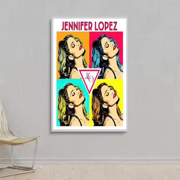 Jl Jennifer Lopez Premium Matte Vertical Poster-image