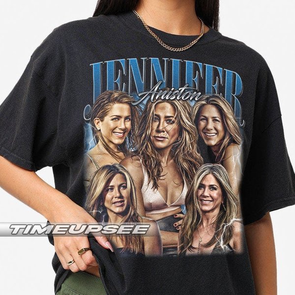 Jennifer Aniston Vintage T-Shirt, Gift For Women And Man Unisex T-Shirt-image