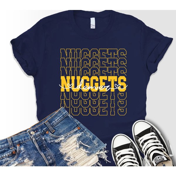 Nuggets Basketball Fan Shirt-image