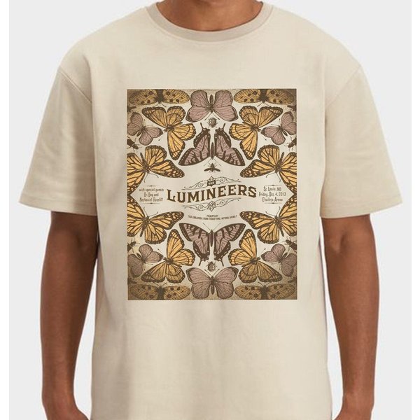 Vintage The Lumineers Butterflies Sweatshirt, The Lumineers Poster-image