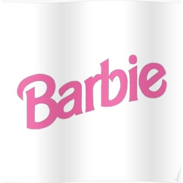 Barbie Logo Premium Matte Vertical Poster-image