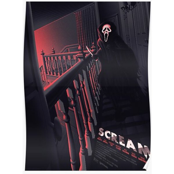 Scream Movie Horor Premium Matte Vertical Poster-image