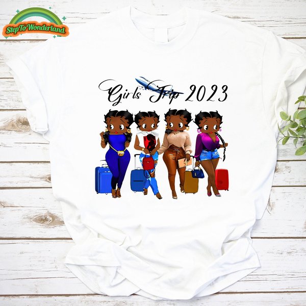 Black Betty Boop Girls Trip Tshirt-image