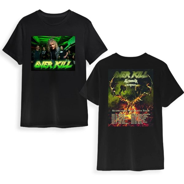 Overkill Overill Scorced Tour 2023 Tshirt-image