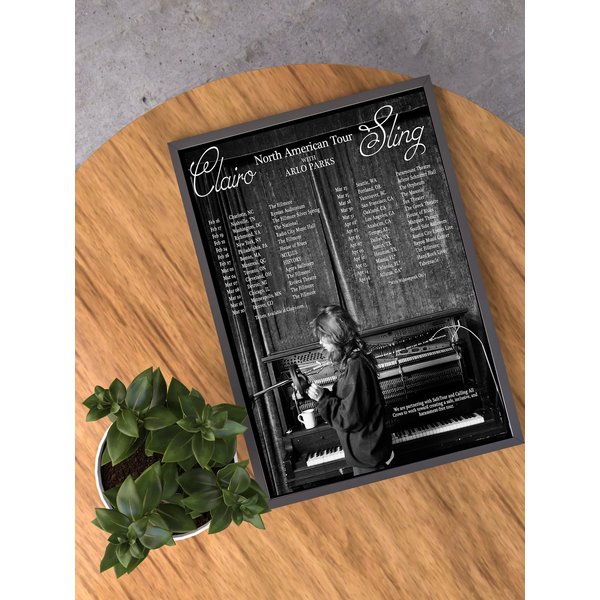 Clairo Sling North American Tour 2022 Poster-image