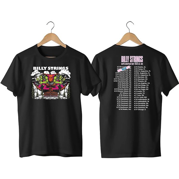 Billy Strings North American Tour 2023 Shirt-image