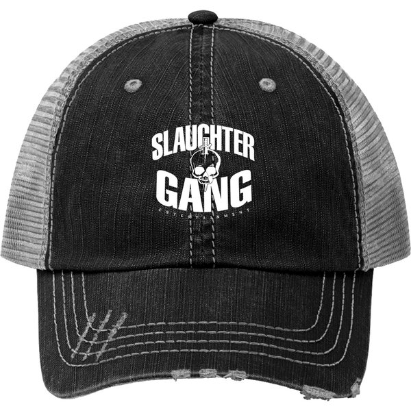 21 Savage - Slaughter Gang Print Trucker Hats-image