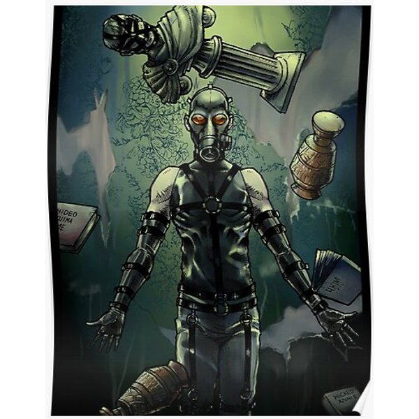 Psycho Mantis Mgs Premium Matte Vertical Poster-image
