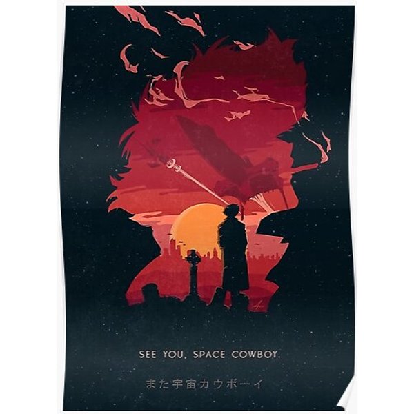 Bebop Space Cowboy Premium Matte Vertical Poster-image