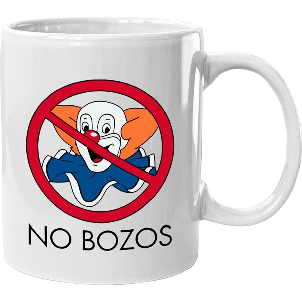 No Bozos Eddie Van Mugs