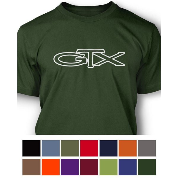 1967 - 1971 Plymouth Gtx Emblem T-Shirt-image