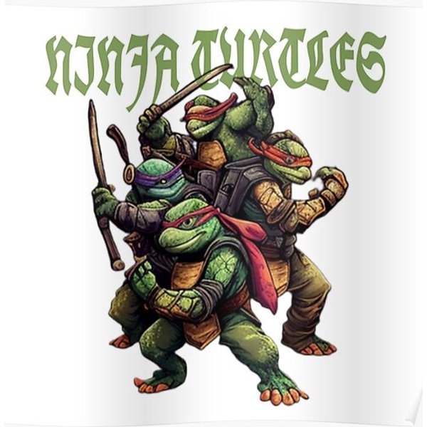 Ninja Turtles Premium Matte Vertical Poster-image