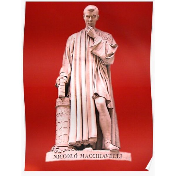 Niccolo Machiavelli Premium Matte Vertical Poster-image