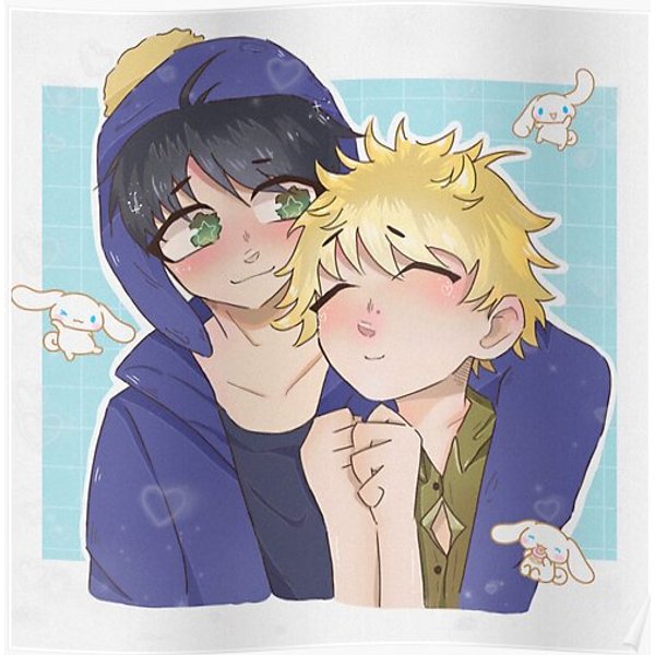 Tweek X Craig Fanart Premium Matte Vertical Poster-image