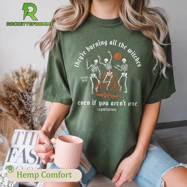 They're Burning All The Witches, I Did Something Bad Shirt-image