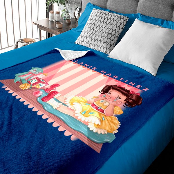 Hot Topic Melanie Martinez Cry Baby Doll Baby Blankets-image