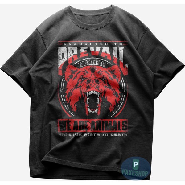 Slaughter To Prevail T-Shirt | Demolisher | Baba Yaga Shirt | Kostolom Album Shirt | Slaughter To Prevail Merch | Cotton Tee-image