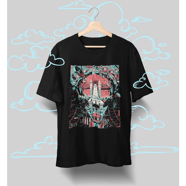 Imagine Dragons Metal Shirt, Gift For Fan, Concert Tour 2023 Merch, Imagine Dragons Merch-image