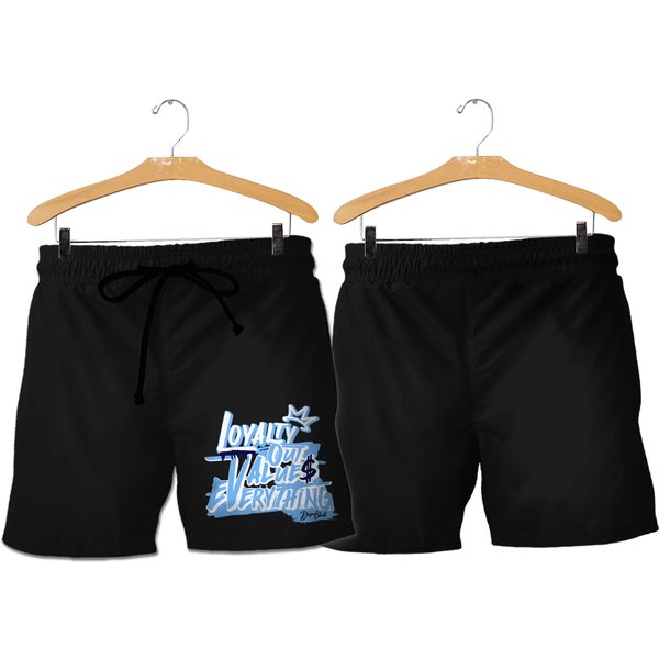 Men's Fleece Shorts To Match Jordan 6 Unc-image