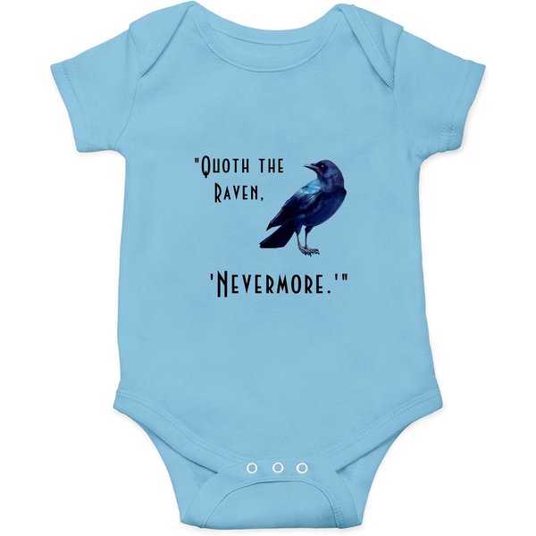 "Quoth The Raven ..." Personalized Onesies-image