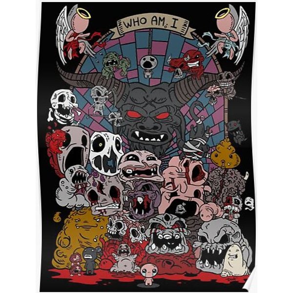 Binding Of Issac Premium Matte Vertical Poster-image