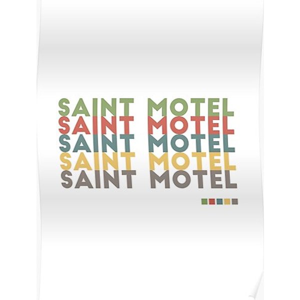 Saint Motel Premium Matte Vertical Poster-image