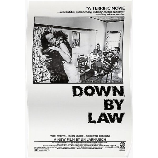 Down By Law - Vintage Film Premium Matte Vertical Poster-image