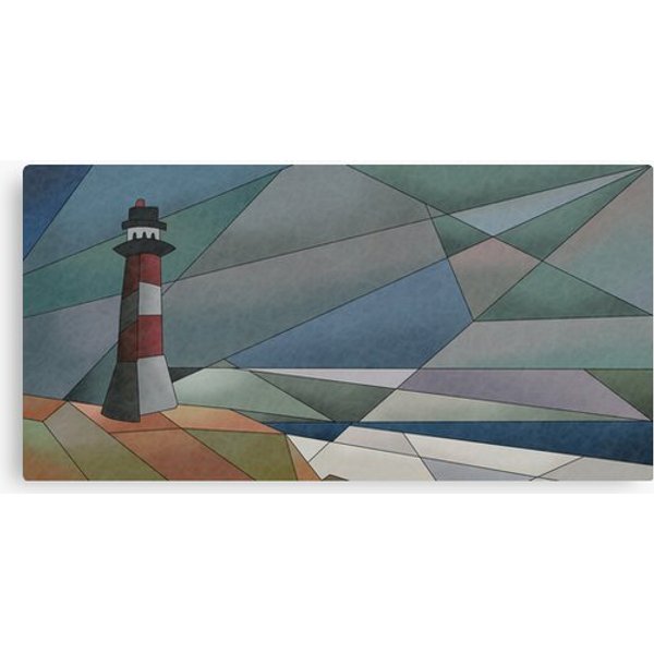 Our Flag Means Death Lighthouse Painting Canvas