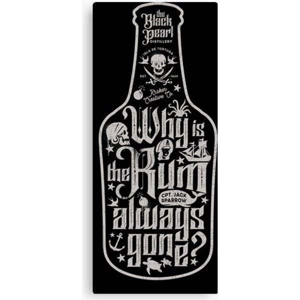 Why Is The Rum Always Gone? Canvas-image
