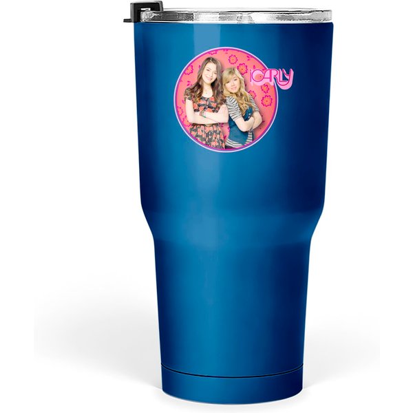 Icarly Floral Sam And Carly Tumblers 30 Oz