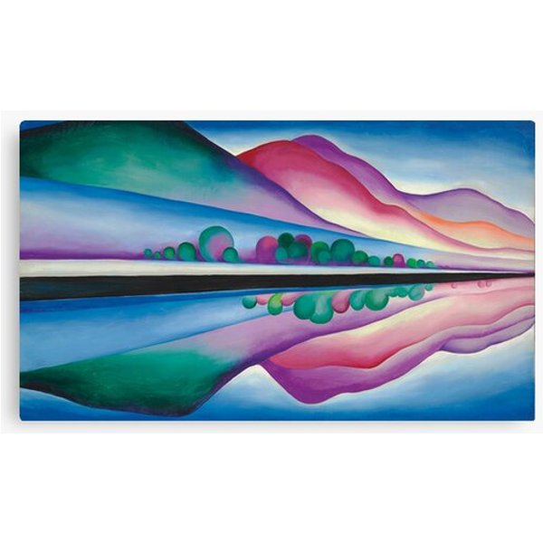 Georgia O'keeffe Lake George Reflection Canvas-image