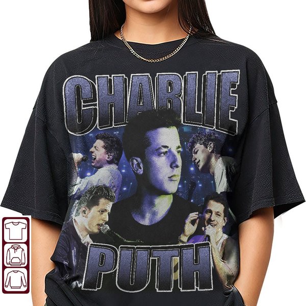 Charlie Puth 90S Vintage Shirt, Charlie Puth Bootleg Shirt-image