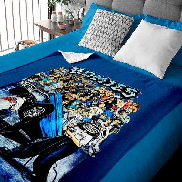 Homies Mens Baby Blankets Vintage Style Streetwear Unisex Baby Blankets-image